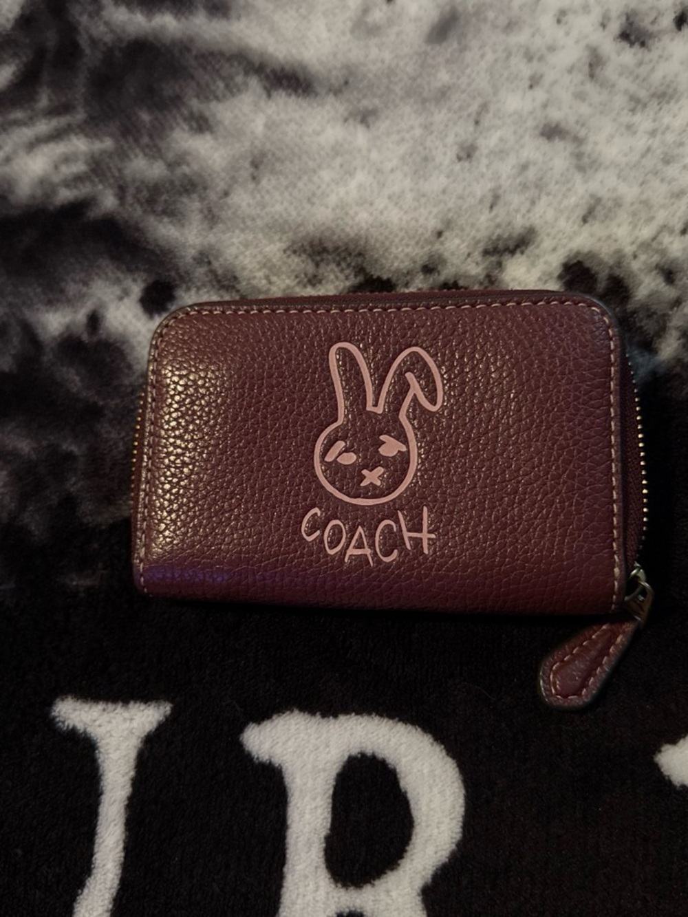 Coach Lunar New Year Small Zip Around Card Case